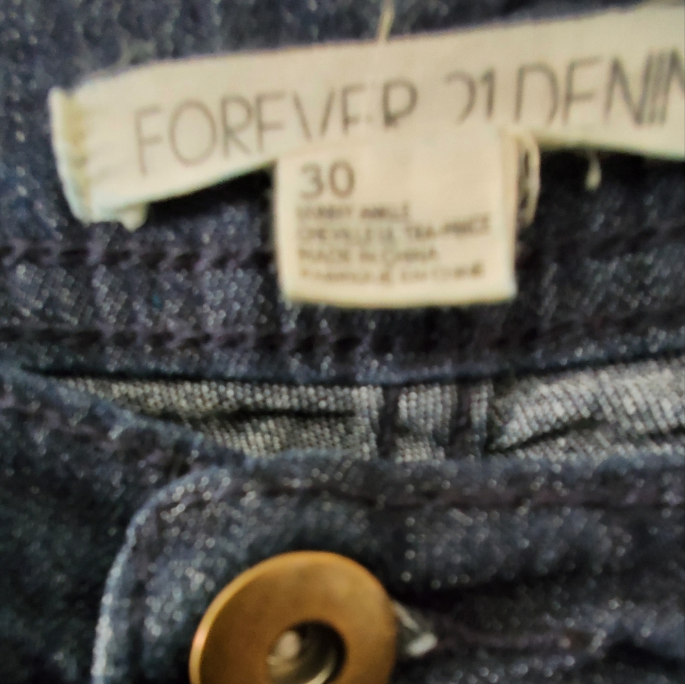 FOREVER 21 stretch relaxed jeans